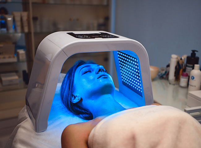 LED or Photodynamic Therapy